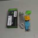 Caulking Tool 5 in 1 Silicone Caulking Grout Removal Sealant Finishing Tool with Grout Scraper, 6 Exchange Silicone Pads, Adhesive Residue Scraper Seam Repair Kit for Kitchen Bathroom (Green)