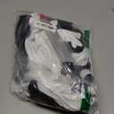 Adult Clown Costume Jumpsuit Costume Horror Movie Halloween The Killer Clown Outfits (X-Large, Black, White)