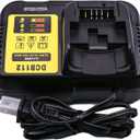 Replacement Charger Compatible with Dewalt 12-20V Li-ion Battery DCB112 DCB115 DCB118 DCB102BP DCB107