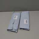 2 x Weather Stripping Door Seal Strip, 118'' Foam Weatherstripping Window Sealer Winter, Door Soundproofing Self Adhesive Window Door Insulation Strip for Exterior Door, Draft Stopper Gap Filler (White)