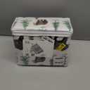 RUVANTI Flannel Sheets Full Size  100% Cotton Double Brushed Bed Sheets Set, Deep Pockets 16 Inches, All Seasons Breathable & Extra Soft Full Sheets, Warm & Cozy, 4 Piece, Bear & Tree