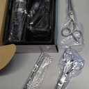 Pet Union Professional Dog Grooming Kit - Cordless Low Noise Dog Clippers for Grooming Thick Coats - All Pet Safe Cat Hair Trimmer - Pet Grooming Kit Includes Dog Hair Clippers, Nail Trimmer & Shears (Black)