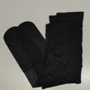 MANZI Women's 2 Pairs Plus Size Control Top Tights Ultra-Soft Panty Hose