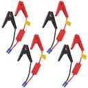 EC5 Jump Starter Cable with Battery Clamps for 12V Emergency Portable 10AWG Car Jump Start Battery Booster Cable Replacement Alligator Clips-Booster Jumper Cables -Car Jump Starter Battery Clip (4pcs)