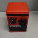 Refasy Piggy Bank Cash Coin Can ATM Bank Electronic Coin Money Bank for Kids Age 3-12, Money Savings Box Mini ATM Coin Bank Toys Gifts for 3 4 5 6 7 8 9 10 11 12 Year Old Boys Girls (Red)