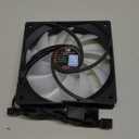 Thermalright TL-C12RB-S V2 CPU Fan 120mm ARGB Case Cooler Fan, 4pin PWM Connector Silent Computer Reverse Fan with S-FDB Bearing Included, up to 1500RPM Cooling Fan (Black ARGB)