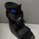 United Ortho Short Air Cam Walker Fracture Boot, Large, Black