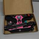 PoyPet No Pull Dog Harness, No Choke Front Lead Dog Reflective Harness, Adjustable Soft Padded Pet Vest with Easy Control Handle for Small to Large Dogs(Pink, Medium)