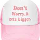 Funny Trucker Hat Can't Nobody Love You Like Jesus for Women and Men Baseball Cap Breathable Mesh Pink (One Size)