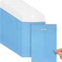 Teling 50 Pcs 5 x 7.5 Manilla Envelopes Clasp Kraft Catalog with Closure for Storing Mailing 28 lb Kraft Envelope Paper for Office Document School Business Home(Blue)