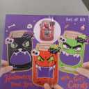 Wakeys 60-Pack Halloween Treat Bags, Halloween Candy Bags Cards Complete 6 Design DIY Crafts Party Favors for Kids, Trick or Treat Classroom Exchange, Spooky Goodie Bags (Candy Not Included)