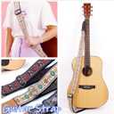 Jacquard Ribbon Geometric Emobridered Woven Ribbon Metallic Fabric Trim Fringe for DIY Clothes Pillow Straps Embellishment Decorations Width 2inch by 7 Yards (Zigzag RoyalBlue)