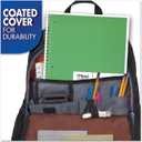 Mead Spiral Notebook, 1 Subject, College Ruled Paper, 7-1/2" x 10-1/2", 70 Sheets per Notebook, Colors Will Vary, 6 Pack (73065)