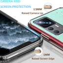 Compatible with Xiaomi 12T Pro Case Glitter Clear Green, Phone Case for Xiaomi 12T Pro Silicone Transparent Soft TPU Women Girls Shockproof Protective Slim Cover (Green)