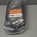 Zip Ties, Zip Ties Heavy Duty, Assorted Sizes (12"+18"+24")-300 Pack, Cable ties, Large Zipties Heavy Duty Black, Wire Ties with 220 lb Tensile Strength for Outdoor Use, Long Zip Tie, ANOSON