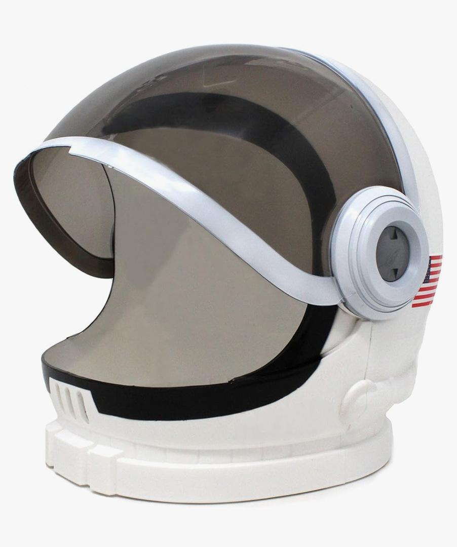 Spooktacular Creations Astronaut Helmet for Kids with Movable Visor Pretend Role Play Accessory Toy Set Halloween Costumes