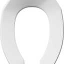 PROFLO PFTSCOF2000 Elongated Open-Front Toilet Seat - White
