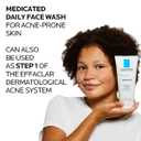 La Roche-Posay Effaclar Medicated Gel Cleanser, 2% Salicylic Acid Cleanser + LHA + Glycerin, Dermatologist Tested Foaming Acne Face Wash, Clear & Prevent Acne Breakouts, Oil Free, Targets Excess Oil (6.8 Fl Oz (Pack of 1))