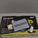 Cordless Caulk Gun for Dewalt 20V Battery, Electric Caulking Gun with 450lm LED Light, 4 Adjustable Speeds, Drip-free Caulk Adhesive Gun, 10oz/300ml Caulking Tool for Filling, Sealing(No Battery)