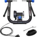 Unisky Bike Trainer Stand Indoor Bicycle Stand with Noise Reduction Magnetic Stationary Stand fits for 26-28inch, 700C Wheel