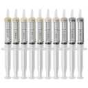 Angerstone 40% Concentration Diamond Polishing Compound Kit of 10 Lapping Compound 80,000 to 450 Grit, Professional Stropping Compound for Metal Jewelry Glass Resin Marble Watch Diamond Paste