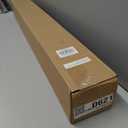 LazBlinds No Tools No Drill Cordless Bamboo Roman Shades, Light Filtering Window Treatment, Roll Up Bamboo Blinds for Windows 36'' W x 64'' H, Brown