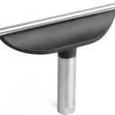 8" Tool Rest with 1" Diameter 4" Total Length Post, Woodlathe Heavy Duty Round Bar Straight Tool Rest.