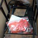 Night Stand Set 2, Nightstand with Charging Station, End Tables with Storage Shelf for Small Spaces, Bedside Table Side Tables with 2 Fabric Drawers for Bedroom, Rustic Brown, HETS020PBR