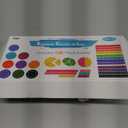 156 PCS Magnetic Fraction Tiles Circles, Educational Math Learning Manipulatives Set for Preschool Elementary School. (Multi Color)