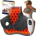 Graphene-Infused Electric Heating Pad,Weighted Heating Pads for Neck and Shoulders and Back,FSA Eligible Items Only List,Heat Pad with 4 Auto-Off Timers,23"x19",ETL Certified,Gray (Dark Grey)