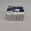 Solar Security 4MP Camera Wireless Outdoor, 360 Pan/Tilt Color Night Vision, PIR Human Detection, 2-Way Audio, Weatherproof, Compatible with Alexa, 2.4GHz&5Ghz WiFi