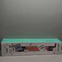 VAGKRI Outdoor Electric Patio Heater, 1500W 36" Infrared Heater with 2 Heat Tube, 3 Levels, Tip-Over&Overheat Protection, IPX5 Waterproof Tower Electric Patio Heater for Outdoor Indoor, Backyard, Room