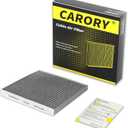 Cabin Air Filter w/Activated Carbon for Ford Edge 20152024, Fusion 20132020, Lincoln Continental 20172020, MKX 20162018, MKZ 20132020, Nautilus 20192023 and More