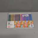 Grabie Erasable Gel Pens, 36 Colors Erasable Pens, Make Mistakes Disappear Colored Pens, Assorted Color Inks for Drawing Writing Planner,Gel Pens for Coloring, Set of 36
