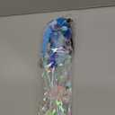 Cat Wand Toy for Indoor Cats 6PCS Fairy Feather Cat Toys with Retractable Fishing Pole Replaceable Feather Attachments Dragonfly Tassel Worm with Bells Cat String Kitten Toy Gift (Blue)