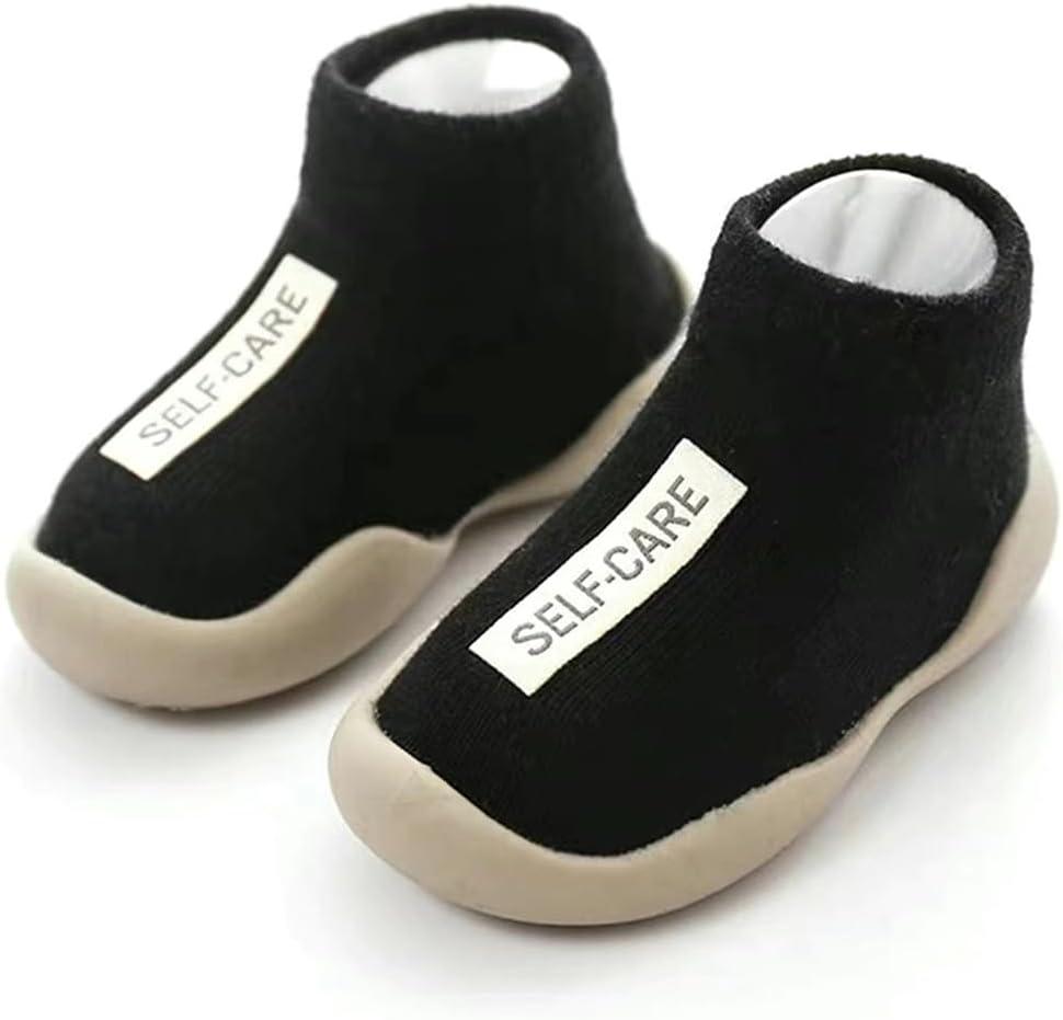 Baby Sock Shoes Boys Girls First Walking Infant Toddler Shoes Non Slip Lightweight Indoor Outdoor