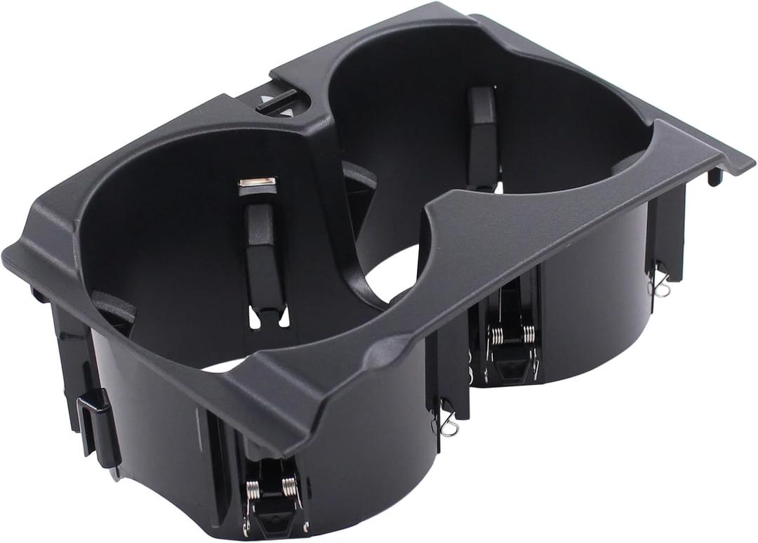 MOTOKU Front Seat Passenger Side Black Center Console Cup Holder for Mercedes-Benz W212 E-Class E350 E550 E300 2009-2015 E500 2010-2015 E250 2011-2015 E400 E200 2013 2015