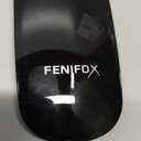 FENIFOX Wireless Bluetooth Mouse, Ultra-Thin Flat and Slim Silent USB-C Rechargeable Travel Mini Portable Mouse for Mac iPad Laptop MacBook Tablet Chromebook - Black