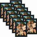 Giftgarden 5x7 Picture Frame Black 5 x 7 Photo Frames Bulk for Wall or Tabletop, 12 Pack