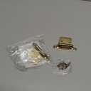 goldenwarm Kitchen Cabinet Hinges 3/8" Inset Door Hinges -SCH38BB Stainless Steel Hinges Cabinet Door Hardware Bathroom Cabinet Hardware 25 Pairs