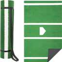 Baseball Hitting Mat Batting Mat 6x4 FT Baseball Home Plate Matt with Anti-Slide Bottom, Indoor Outdoor Portable Batters Box Turf Mats for Batting Stance Practice