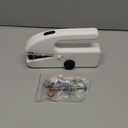 Handheld Sewing Machine for Beginners, Portable Mini Sewing Machine with Two Speed Modes, Easy to Operate and Fast Stitch Suitable for Clothes, Fabrics and Quick Home Repairs (White)