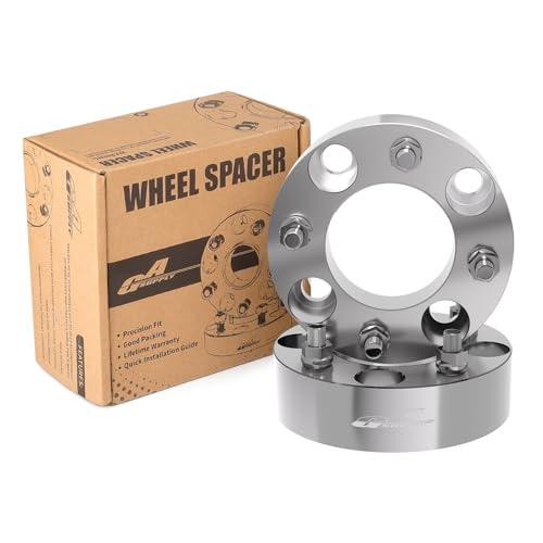 GAsupply ATV Wheel Spacers 4x110, Compatible with Honda, Suzuki, Bombardier, 1.5" Wheel Spacer Adapters 74mm Hub Bore with 10×1.25 Studs, 2 Pack