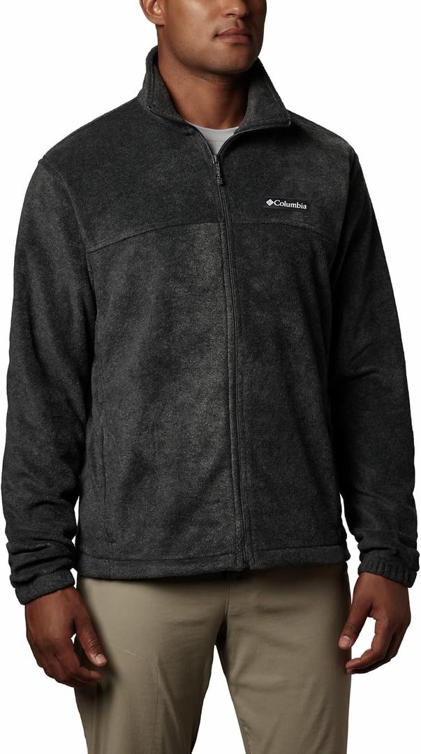 Columbia Steens Mountain 2.0 Full Zip Fleece Jacket (Gray, L)