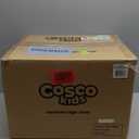 Cosco Kids Canteen High Chair Lightweight Portable Baby Feeding Chair with Adjustable Tray, Easy to Clean, Kitchen or Dining Use, Toddlers Up to 33 lbs, Mono Black