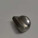 Funmit 5 Pack WB03X25796 Heavy Duty Burner Knob Exact Compatible with General Electric(GE) Stove Range Replaces AP5986232 WB03T10326 PS11721433 B071RXPPGF 4362262 Cooktop, Silver