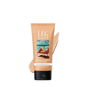 Tattoo Cover Up Makeup Waterproof with Brush, Legs Makeup Waterproof - No Transfer Body Concealer for Varicose Veins Appearance, Tattoo & Scar Cover Up for All Skin Tones, Waterproof (#2 Medium)