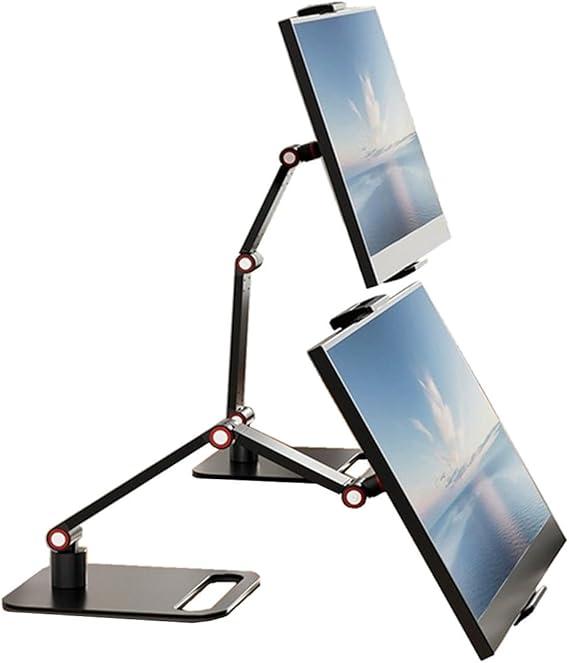 Portable Monitor Holder for 6-17.3 Inch Screen Desktop Expandable Monitor Stand 12.9 inch Tablet Stand