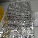 Silver Shimmer Wall Backdrop, 49pcs Sequin Panels