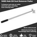 Sunluway 5085 Hub Oil Seal Remover Hub Oil Seal Puller Removes Hub Seals on Trailer and Truck Axles